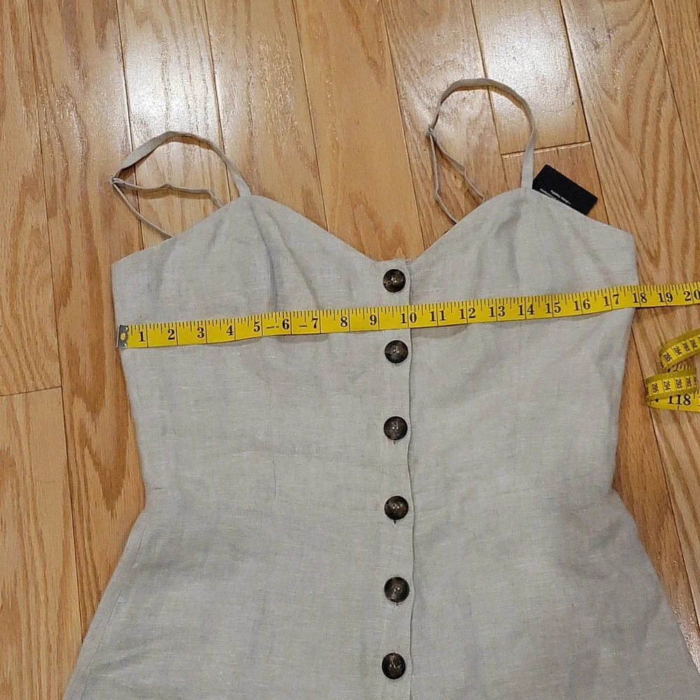 Reformation Torta Linen Jumpsuit
